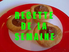 Palets bretons fourrés au Nutella